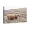Highland Cow Landscape 24" x 16" Canvas Wall Art
